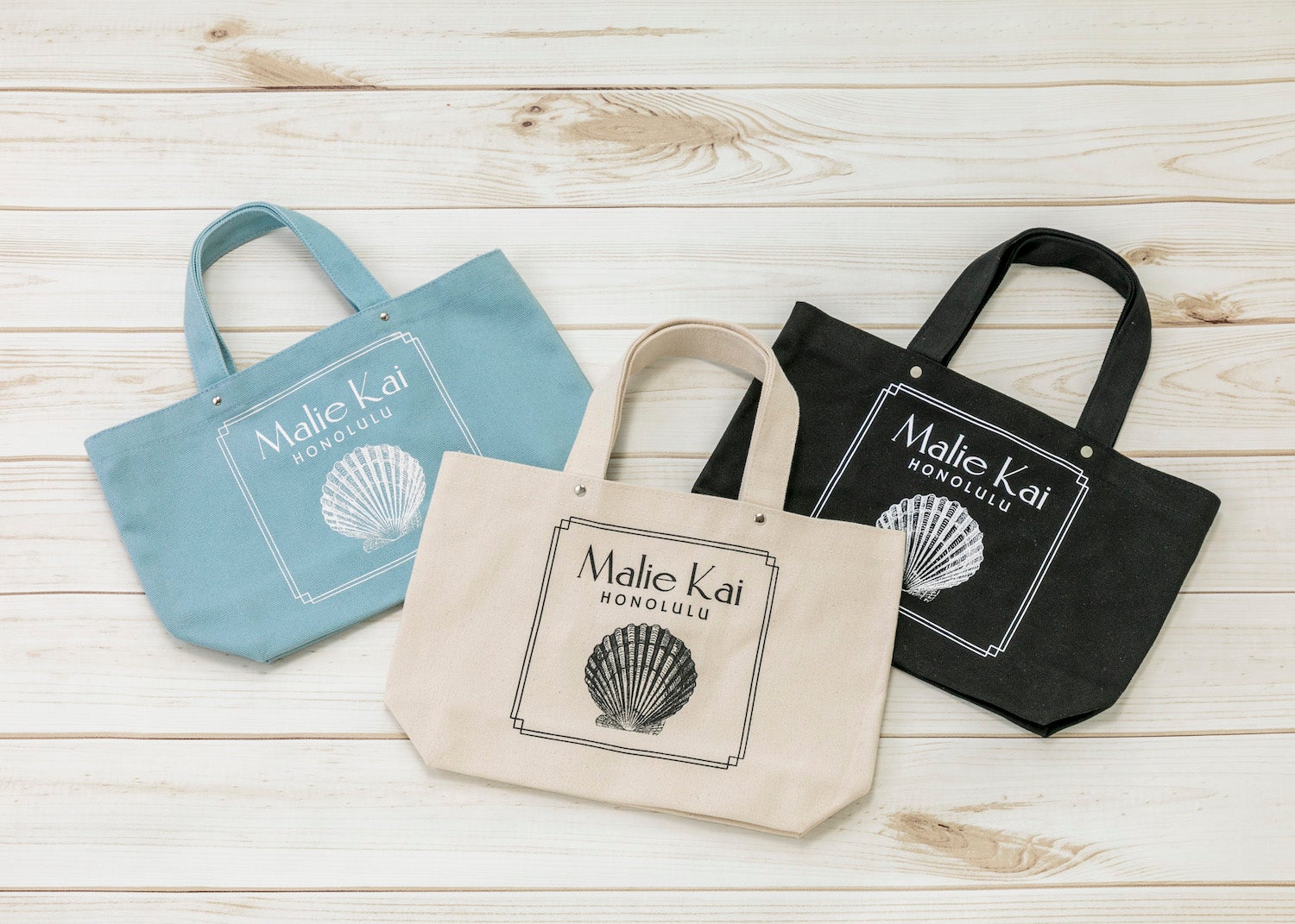 ★新品★Malie Kai Honoluluバック　ピンク、グリーン4点セット ☆新品☆Malie Kai Honoluluバック ピンク、グリーン4点セット